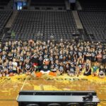 Vanessa Laine Bryant Instagram - 📍Eugene, OR -- Together with @OregonWBB & @OregonMBB, we brought our MMSF Skills Academy basketball camp to the University of Oregon!  The @GoDucks helped us to empower local youth to live an inspired life through Kobe and Gianna’s legacy.  The kids had so much fun with the players, coaches and @TheOregonDuck 🦆 We are so thankful to the entire @GoDucks program for lending their support of @mambamambacitasports in honor of Kobe and Gianna.  #PlayGigisWay ❤️ #Mamba #Mambacita #MambaForever #GoDucks @mambamambacitasports