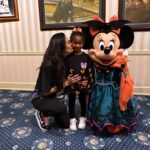 Vanessa Laine Bryant Instagram - Disney Day w/my Koko Bean 🎃🫶🏽🧡🦇