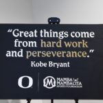 Vanessa Laine Bryant Instagram - 📍Eugene, OR -- Together with @OregonWBB & @OregonMBB, we brought our MMSF Skills Academy basketball camp to the University of Oregon!  The @GoDucks helped us to empower local youth to live an inspired life through Kobe and Gianna’s legacy.  The kids had so much fun with the players, coaches and @TheOregonDuck 🦆 Thank you @oregonwbb and @oregonmbb for making this a fun and enjoyable experience for all the kiddos!  #PlayGigisWay ❤️ #Mamba #Mambacita #MambaForever #GoDucks @mambamambacitasports
