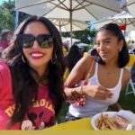 Vanessa Laine Bryant Instagram - USC Parents Weekend ❤️ @nataliabryant @uscedu ❤️ ✌🏾