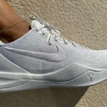Vanessa Laine Bryant Instagram - The Kobe VIII protro’s came out beautiful!!!! Love collaborating with the Nike footwear team on Kobe’s line. 🤍 Nike wanted this debut Halo Collection to be limited and collectable but the good news is Nike is working towards more units for future Kobe releases! The “Kobe Halo” collection debuts on Kobe’s birthday tomorrow, collect all future Halo releases to celebrate this special day every year. #KobesBirthday #82378 #MambaForever 🤍 #HaloPack #HaloCollection 👟👟