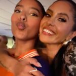 Vanessa Laine Bryant Instagram - B always bringing the best vibes and next level performances. Love you B. 👑🐝❤️