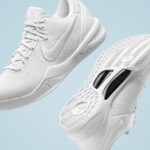 Vanessa Laine Bryant Instagram - The Kobe VIII protro’s came out beautiful!!!! Love collaborating with the Nike footwear team on Kobe’s line. 🤍 Nike wanted this debut Halo Collection to be limited and collectable but the good news is Nike is working towards more units for future Kobe releases! The “Kobe Halo” collection debuts on Kobe’s birthday tomorrow, collect all future Halo releases to celebrate this special day every year. #KobesBirthday #82378 #MambaForever 🤍 #HaloPack #HaloCollection 👟👟