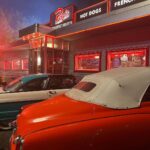 Vanessa Morgan Instagram - Our last milkshake, our last scene at Pops 💔 cried our way through it. We are currently filming our last week of Riverdale. Emotional is an understatement but more grateful to my Riverdale family than ever. Last few days playing these characters- hope you guys love this final season. 🥺Goodbye Pop’s, thanks for the memories. 🍦🍔💕