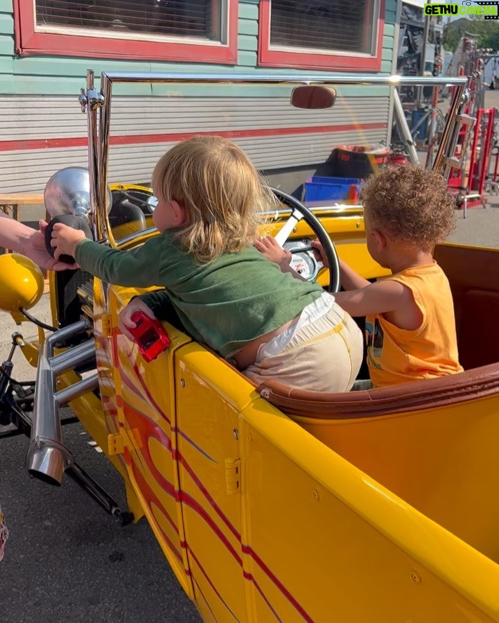 Vanessa Morgan Instagram - Getting to share Riverdale, one of the biggest journeys of my life, with my son, brings tears to my eyes. I’ll cherish these memories forever. ♥️