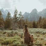 Vanessa Morgan Instagram - Going where the wind takes us 🤍 @jaidenrichanphotos Jackson Lake Wyoming