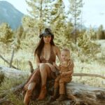 Vanessa Morgan Instagram - Going where the wind takes us 🤍 @jaidenrichanphotos Jackson Lake Wyoming
