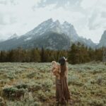 Vanessa Morgan Instagram - Going where the wind takes us 🤍 @jaidenrichanphotos Jackson Lake Wyoming