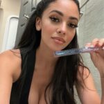Vanessa Morgan Instagram - @sugarbear ad Results are in... and my lashes have never felt better thanks to @sugarbearlashcare ✨ My extensions feel more comfortable now that I have a strong lash base. Have any of you guys tried it? Lmk what you think xo #Sugarbear #sugarbearlashcare