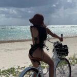 Vanessa Morgan Instagram - Paradise is all about perspective, we are always in paradise but there’s something truly magical about grounding/journaling on a white sand beach and releasing whatever no longer serves me into the ocean 🌊 forever grateful to be co creating this life. Highly recommend this resort it was stunning and super accommodating if you have lil ones ♥️ @fairmontmayakoba #fairmontmayakoba #fairmontmoments Fairmont Mayakoba, Riviera Maya