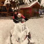Vanessa Morgan Instagram - Winter wonderland with my mini ☃️