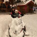 Vanessa Morgan Instagram – Winter wonderland with my mini ☃️