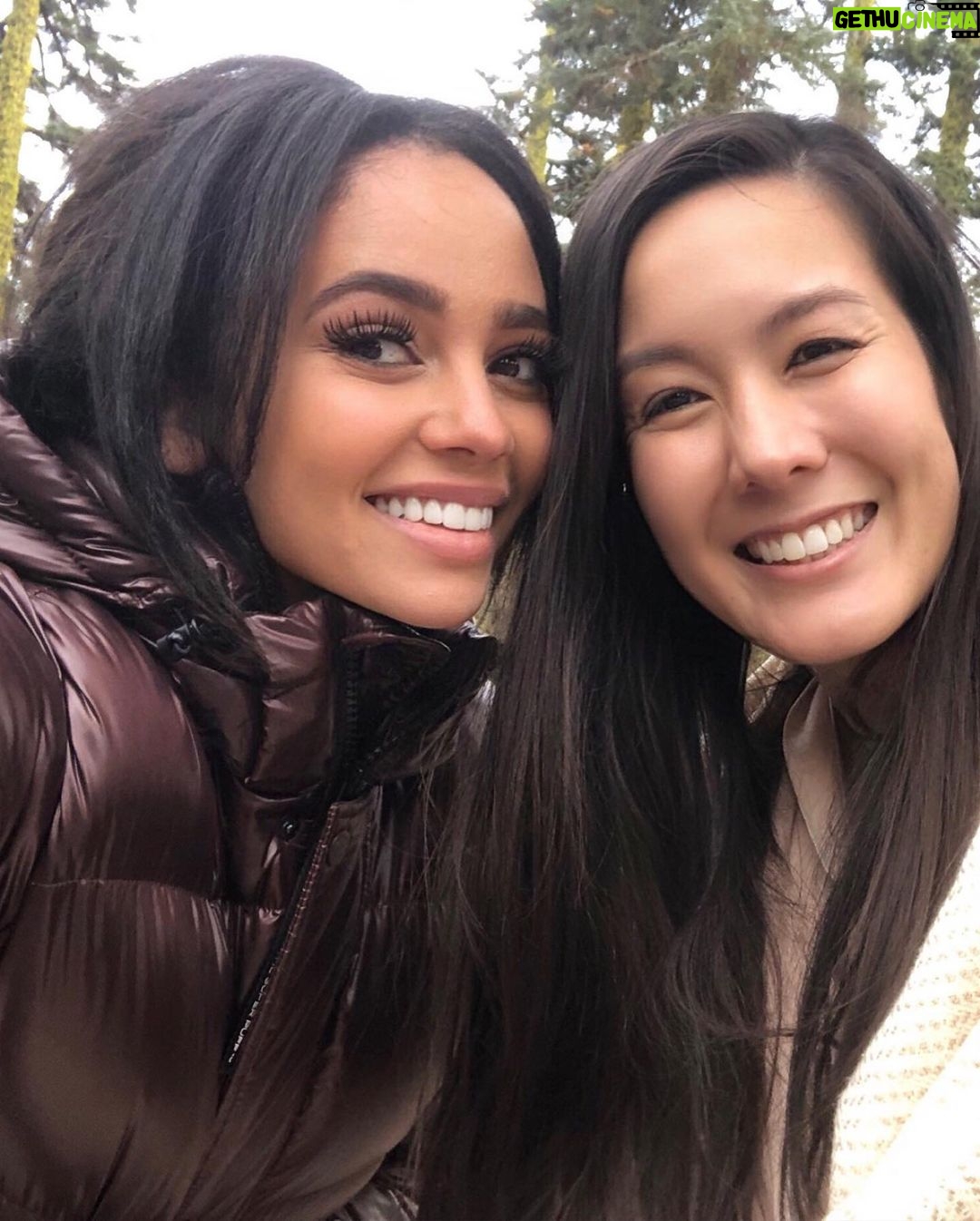 Vanessa Morgan Instagram - The most amazing few days in Mount Shasta, spent in the most beautiful forest I’ve ever seen 🧚🏾♀️. Connecting to nature, Love and the magic of all that is. Thankyou God Mount Shasta, California