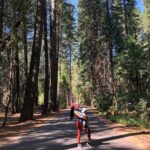 Vanessa Morgan Instagram - Momma’s gonna show you the world bub. Exploring with my greatest teacher ✨🌲 Yosemite