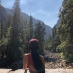 Vanessa Morgan Instagram - Momma’s gonna show you the world bub. Exploring with my greatest teacher ✨🌲 Yosemite