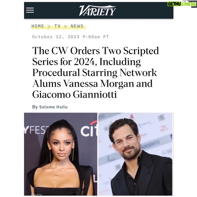 Vanessa Morgan Instagram - Grateful to God 🤍 “Wild Cards” 🃏 This is a special one, can’t wait to share more.