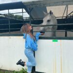 Vanessa Morgan Instagram – 🐎’s & the bf’s farm 🐔🐄♥️🍯 🐝