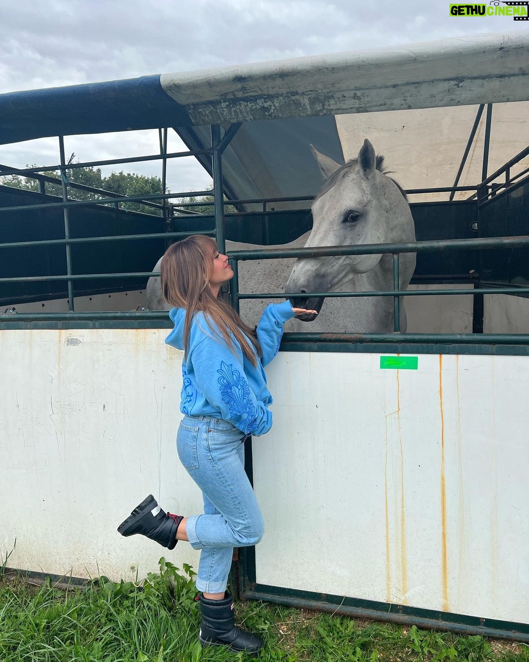 Vanessa Morgan Instagram - 🐎’s & the bf’s farm 🐔🐄♥️🍯 🐝