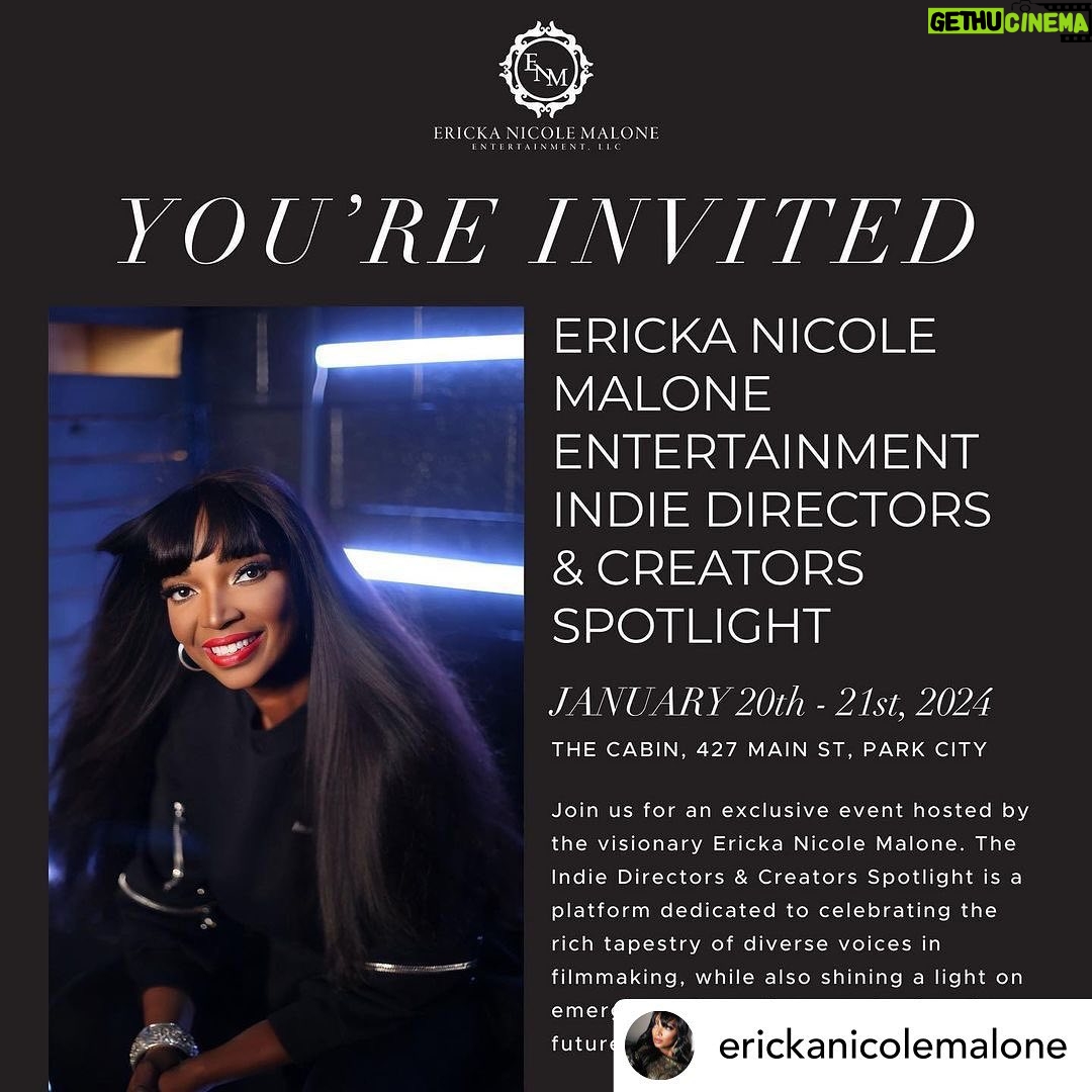 Vanessa Williams Instagram - Ericka curates an exciting experience for creative artistry to thrive! JOIN US @Sundance for this magnificent 2 day event! Posted @withregram • @erickanicolemalone Here’s the exciting agenda for Day 2 at ENME’s Indie Directors and Creators Spotlight Event! 🎬✨ Join us for a weekend filled with inspiration, creativity, and unforgettable moments. A heartfelt thank you to our incredible speakers and performers: @erickanicolemaloneent @iamwendyraquel @edudp_ramirez @texinmiami @papiblogger @kennywhitt @therealruthecarter @iamrobireed @drhollycarter @rosecathpink @officialswv @alfredjacksonmuzic @djspinderella @imvanessawilliams @djqnice @malimusic @shaleahnikole @therealdwele @kindredthefam @printzboard @sundanceorg . . . . . #ENME #erickanicolemaloneentertainment #erickanicolemalone #writer #creator #director #executiveproducer #motivationmonday #womeninbusiness #blackfemaleentrepreneurs #indiedirector #indiefilmmakers #indiecreators #womensupportingwomen #womenliftingwomen #blackexcellence #enmesundance2024 #sundance2024 #sundance #sundancefilmfestival #sundance40th #sundancefilmfestival2024 #womeninfilm #femalewriter #femaledirectors (Ericka Nicole Malone photo credit) 📷: @phoenixwhite Makeup: @makeupby_t Hair: @richhairla Stylist: @onlynemostyles Wardrobe: @alexandermcqueen