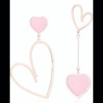 Vanity Alpough Instagram - I usually like to keep it cute with a simple diamond stud but I’m really feeling these V💕Day earrings! Happy Valentine’s Day💋