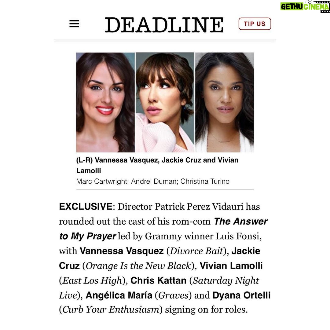 Vannessa Vasquez - 1K Likes - Words can’t express how honored,grateful and surreal this moment is for me … to be here in my home state filming the first ever Tejano Romantic comedy with these amazing beautiful people !!!
Written by @nancydlsr
Executive Produced by Edward James Olmos
Producer @iamcristinanava
Directed by @patperezworld
Director of photography @elgallodp
Casting Director @kissedbyloki
Hair and make up @smithzachry
Wardrobe @stylebygrizelda
Starring @luisfonsi @vivalivin @jackiecruz @chriskattanofficial
@angelicamariaoriginal @dyanaortelli
And me @vannessitav
#grateful #romanticcomedy #tejano