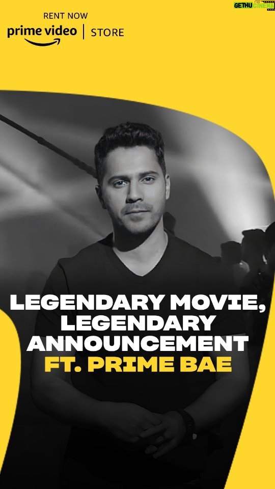 Varun Dhawan Instagram - prime bae is here with some big news! 👀 Oppenheimer on #PrimeVideoStore, Nov 22