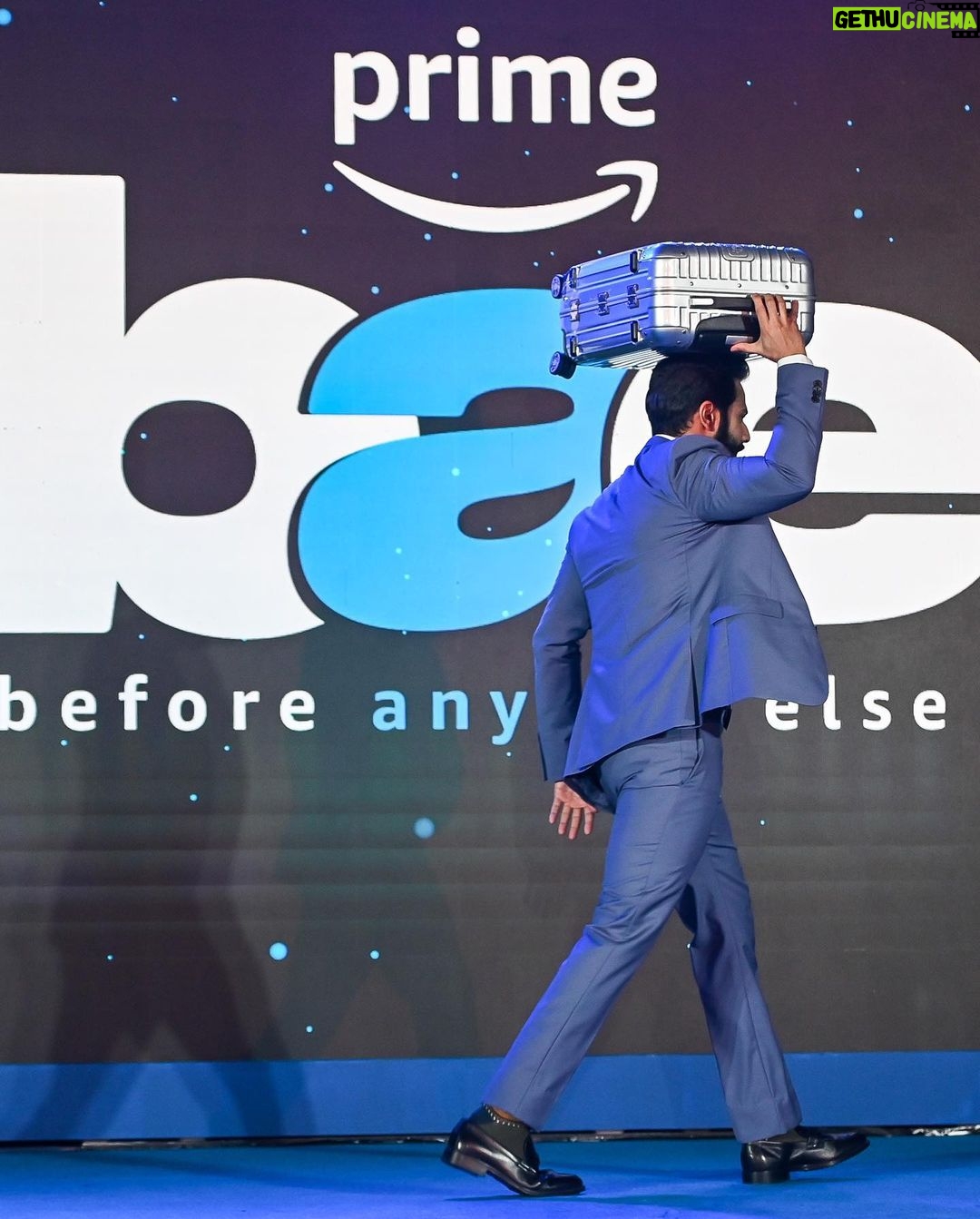 Varun Dhawan Instagram - Thrilled to be announced as the face of #primebae. A lot of spoilers coming your way. Big thank u #GG , Sushant and the entire team at @primevideoin for welcoming me to the family