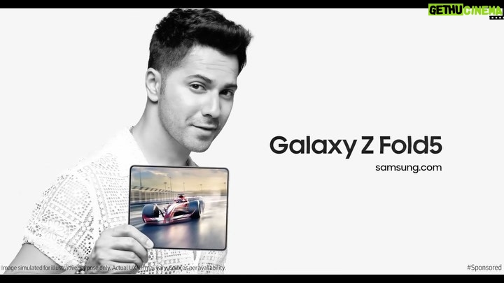 Varun Dhawan Instagram - My one & only motto in life - Work hard. Game harder π π And, guess what landed in my hands? The new #GalaxyZFold5. Thank you, @samsungindia for my new favorite go to gadget. Iβve joined the flip side, and I am here to stay. What about you? #JoinTheFlipSide #Collab