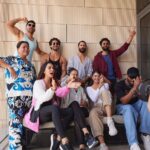 Varun Dhawan Instagram - Happy focused faces to take over doha. In just 5 days we managed to sell out an arena. Ready to dance our hearts out. P.s- i made tiger smile #entertainerno1 And I’m nervous to dance next to shahid !!!