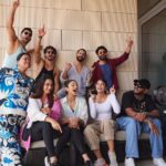 Varun Dhawan Instagram - Happy focused faces to take over doha. In just 5 days we managed to sell out an arena. Ready to dance our hearts out. P.s- i made tiger smile #entertainerno1 And I’m nervous to dance next to shahid !!!