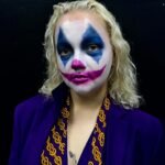 Varvara Shcherbakova Instagram - JOKER в исполнении @varjauletela #makeup #makeupartist Tverskaya Street