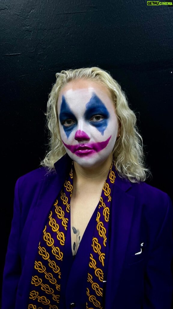 Varvara Shcherbakova Instagram - JOKER в исполнении @varjauletela #makeup #makeupartist Tverskaya Street