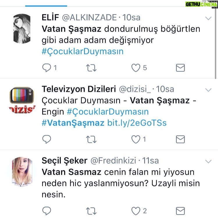 Vatan Şaşmaz Instagram - Bunun gibi bir çok güzel mesajı aldım dün akşamki çocuklar duymasın yayınından sonra herkese ilgisi için bir kez daha teşekkür ediyor reytinglerde bizi birinci yapan Türk televizyon İzleyicisine de şükranlarımızı sunuyoruz🙏🏼👍🏼@birolguven @mehmetauf @karadaglitamerr @pinaraltug_atacan @zgunenc @volsev