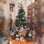 Vera Aldonina Instagram - В этом году бабушка и дедушка доверили мне самой нарядить ёлку) По-моему, получилось красиво!✨💗