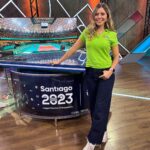 Veronica Bianchi Instagram - #PhotoDump de una semana que tuvo de todo! Mucho trabajo con los Juegos Panamericanos! Fotos, grabaciones. Y hasta mi primer desfile! 🤍Buen feriado para todos🤍 Nos vemos esta noche con más @santiago2023oficial por TNT SPORTS