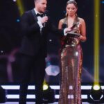 Veronica Bianchi Instagram - La Gala del fútbol 2023…en manos de un equipazo! 👗@vestuarista.cl 💄@amarantamakilla 💇🏼‍♀️@layoyi._ 🎥@sergih