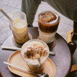 Veronica Ngo Instagram – Coffee day in Hanoi.
W/ @huy.trn ❤️