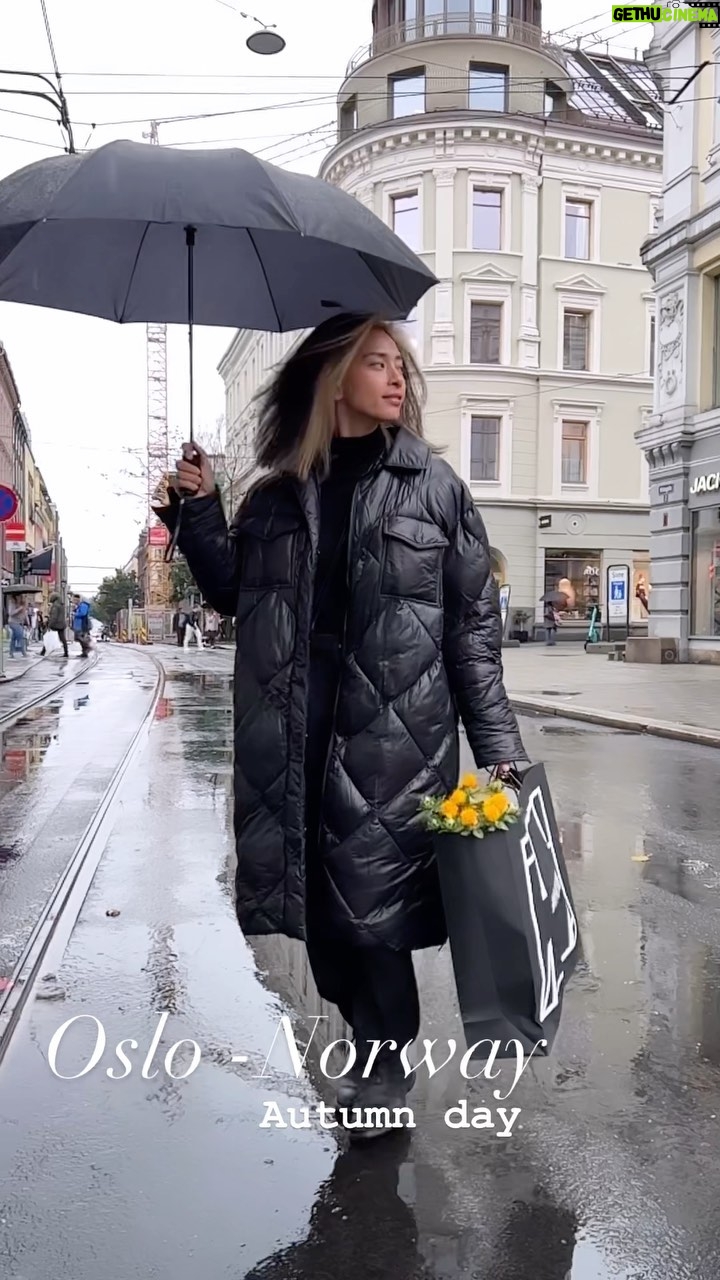 Veronica Ngo Instagram - On a cold autumn day in Oslo 🌧 Oslo, Norway