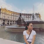 Veronica Ngo Instagram - Saturday chill ☺️ Fontana delle Naiadi