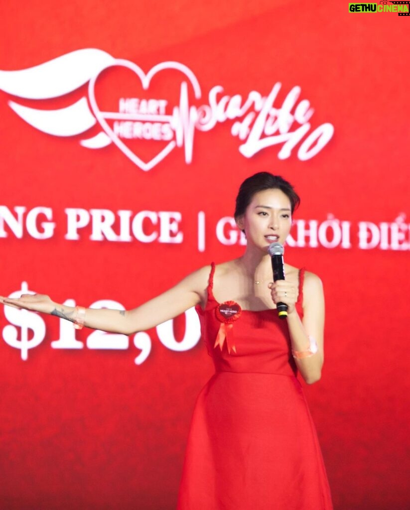 Veronica Ngo Instagram - 451 kids will be save . And thats a dream comes true. #scaroflife10 @heartbeatvietnam ❤️