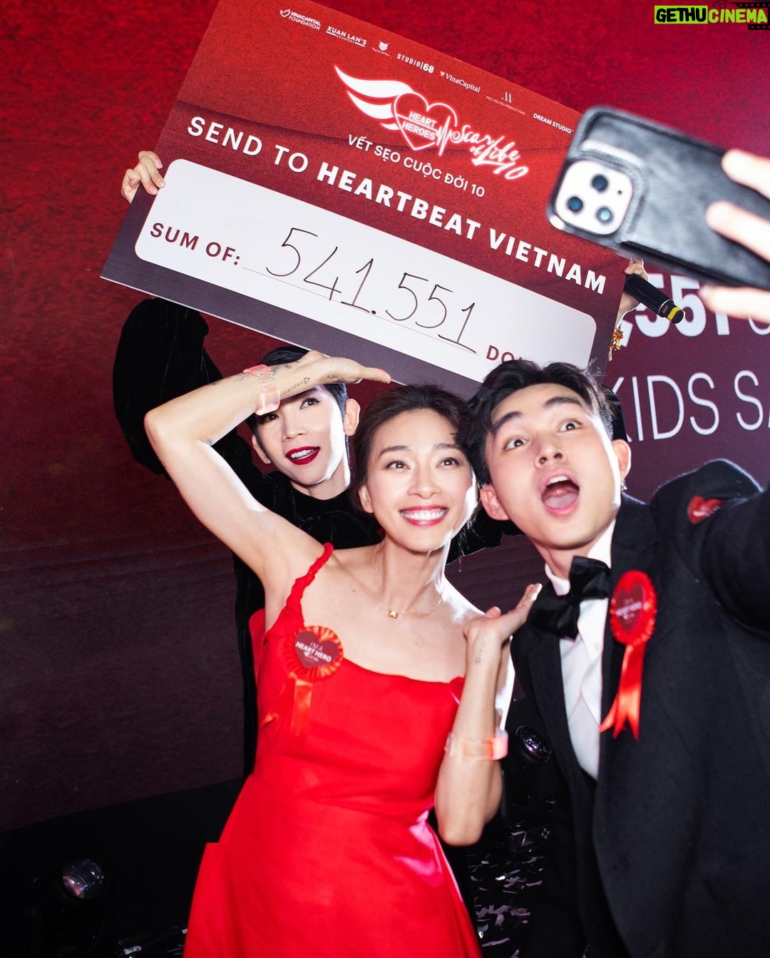 Veronica Ngo Instagram - 451 kids will be save . And thats a dream comes true. #scaroflife10 @heartbeatvietnam ❤️