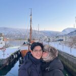 Veronica Ngo Instagram - Thank you Chef @huy.trn for taking on this New year trip in Tromsø … It was good food good memory 🥰🥰❤️🥰