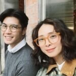 Veronica Ngo Instagram - Mỗi lần quay lại Hanoi là lại thích ra đây ngồi. Vì cái không khí của nhà thờ. Hnay trời mát nữa, nên hai vợ chồng rất thích ❤️❤️❤️