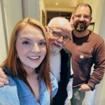 Veronica Verho Instagram - Iskä ja pappa ❤️ Ihanaa isänpäivää!