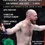 Viacheslav Borshchev Instagram - I’m so excited can’t wait. See you soon Texas. #seminar #kickboxing #mma #ufc #slavaclause