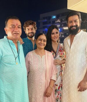 Vicky Kaushal Instagram - हमारी तरफ़ से आपको और आपके परिवार को दीपावली की ढेर सारी शुभकामनाएँ! ✨🪔