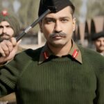 Vicky Kaushal Instagram - Makeup on, listen to his favourite jazz music and stare into that mirror till I start believing the guy in the mirror is Sam. Living your days believing to be SAM is a rare honour and a mammoth responsibility. The love you all are showering for our efforts is truly gratifying. Thank you! . #SAMबहादुर IN CINEMAS! This weekend do take your families out to the cinemas to experience the story of our true legend… FM Sam Maneskshaw! 🇮🇳❤️