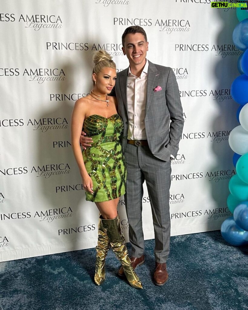 Victor Travagliante Instagram - 10 years ago my wife won @princessamericapageant - this weekend she returned as a host, tv personality, entrepreneur, mom, wife the list goes on….to see competitors come up and ask for advice or to say they have followed her career warmed my heart! Might have been a Princess 10 years ago but now you are my Queen! ❤️