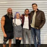 Victor Travagliante Instagram - This “family” pic was taken on @johnnygargano last day nearly 15 months ago - Quill wasn’t even born! Shocked last night but excited to have my friend back! #WWENXT