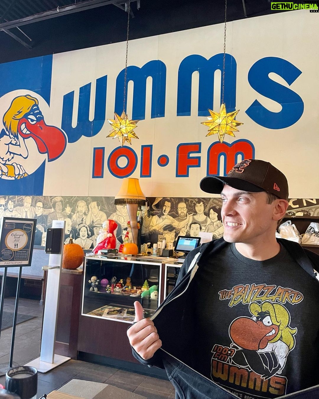 Victor Travagliante Instagram - The Cleveland sun is shining and @mckenzienmitchell is getting ready for her first @meltbargrilled adventure - shout out to @1007wmms Melt Bar and Grilled